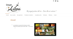 Desktop Screenshot of groupeancora.com